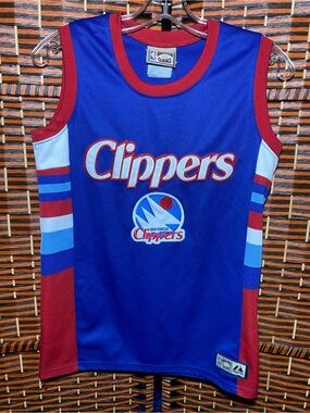 NBA Hardwood Classics San Diego Clippers Youth Basketball Jersey 18-20